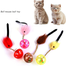 Cat Bell Ball Three Color Cat Interactive Training Sounding Toy (Any Color) image