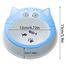 Cat Bowl Cute Cartoon No Slip Cat Food Feeder Pet Food Bowl Pet Feeding Bowl image