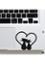 DDecorator Cat In Love Laptop Sticker image