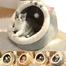 Cat Kitten Beds Comfortable Removable Home Soft Cute Cat Bed Warm Pet Basket Lounger Cushion image