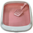 Cat Litter Box Large Pink image