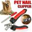 Cat Nail Clipper With Safety Guard To Avoid Over-Cutting Dog Nails Clippers Small To Large Dog image