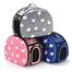 Cat Pattern Dog Carrier Bag Portable Cats Handbag Foldable Travel Bag Puppy Carrying Shoulder Pet Bags image