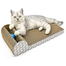 Cat Scratch Pad with Catnip Cat Toy Scratch Board Lounge with Bell-Ball image