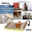 Cat Scratch Scratching Pad Corrugated Cat Scratcher for Indoor Cats Kitten for Furniture Protection image