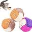 Cat Sisal Ball Colorful Cat Ball Toy Cat Rolling Sisal Ball Toy 1pc image