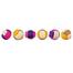 Cat Sisal Ball Colorful Cat Ball Toy Cat Rolling Sisal Ball Toy 1pc image