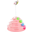 Cat Tower of Tracks Ball Toys Latest 4 Level Interactive Pet Toys image