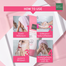 Cathy Doll Baby Bright AHA and GLUTA Whitening Facial Foam - 120g image
