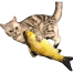 Cats Toy Realistic Flopping, Interactive Motion Kitten Toy, Plush Interactive Cat Toys Fun Toy for Cat Exercise image