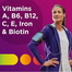 Centrum Women MultivitaminMultimineral Supplement Vitamin D3 120 Tablets image