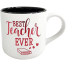 Ceramic Coffee Mug Best Teacher Black Color image