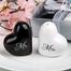 Ceramic Heart Shape Salt and Pepper Jar image