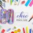 Chic Buddy Big Capacity 3D Pencil Pen Case Office College School Large Storage High Capacity Bag Pouch Holder Box Organizer image