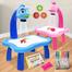 Child Learning Desk with Smart Projector Children's Painting Table Light Children's Educational Equipment Drawing Table with Toys image