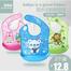 Children'S Waterproof 3D Detachable Bib With Pocket - 1pc image