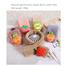 Children Fruit Design Neck Warm Scarf Gray- 1 Pcs image