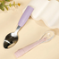 Children Soft Silicone Spoon For Feeding and Weaning, Infant and Baby Feeding Spoon, Training Spoon For Toddler Kids - 1 pcs image