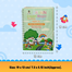 Children's Word Magic Practice Book Procure Mathematics, Numbers, Alphabet, Drawing Invisible for Kids Easy to Use and Maintain (writing_book_4pcsset)Multicolor image