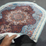 China 3D Print Velvet Fabric Jaynamaz - Any Color And Design image