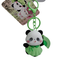 Chinese Style Key Chain Panda Cartoon Design Green image