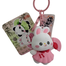 Chinese Style Key Chain Panda Cartoon Design Pink image