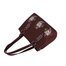 Chocolate Flower Embroidered Handbag For Women (BOBO-01) image