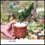 Brikkho Hat Christmas Tree Medium Size Clay Art Building Tub- 6 Inch image