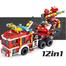City Fire Brigade 12 In 1 Lego Building Blocks Toys image