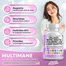 Clean Nutraceuticals Collagen Pills 1000mg Biotin 10000mcg Keratin Saw Palmetto Hyaluronic Acid - Hair Skin and Nails Vitamins and DHT Blocker - 90 Count image