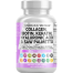 Clean Nutraceuticals Collagen Pills 1000mg Biotin 10000mcg Keratin Saw Palmetto Hyaluronic Acid - Hair Skin and Nails Vitamins and DHT Blocker - 90 Count image