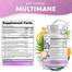 Clean Nutraceuticals Collagen Pills 1000mg Biotin 10000mcg Keratin Saw Palmetto Hyaluronic Acid - Hair Skin and Nails Vitamins and DHT Blocker - 90 Count image