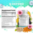 Clean Nutraceuticals Quercetin 1000 mg Zinc Vitamin C Vitamin D Bromelain Elderberry - 60 Capsules image