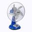 Click Rechargeable Table Fan - 14 inch (Blue) - USB Charger image