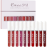 CmaaDu 10 Pcs Set Liquid Matte Non-stick Cup Waterproof Lipstick Set image