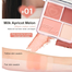 CmaaDu 2 In 1 Double Modify Highlighter And Blusher Palette image