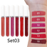 CmaaDu 6 Pcs Set Liquid Matte Non-stick Cup Waterproof Lipstick Set image
