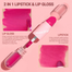 CmaaDu Dual Ended 2 in 1 Lipstick and Lip gloss 6 Pcs image
