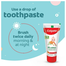 Colgate 0-2 years Toothpaste Natural Fruits Flavour image