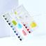 Color Mixing Plate Portable White Watercolor Paint Palette Case Folding Box 20 Wells And 5 Mixing Area image
