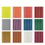 Colored Hot Melt Glue Sticks - 12 Pcs image