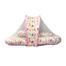 Colorful Animal Print Baby Bed With Mosquito Net And Pillow image