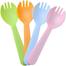 Colorful Birthday Party Tableware Set Cutlery Set (10 people sets) image
