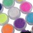 Colourful glitter powder for craft 12pcs set image