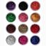 Colourful glitter powder for craft 12pcs set image
