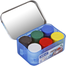 Combo Doms Poster 6 Color 1set Keep Smiling 7pcs Mix Brush 1set Artists Round Color Platte 1pcs image
