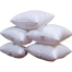 Comfort House Fiber Cushions Pure White 20x20 Inch Set of 5 image