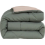 Comfort House Solid Color Luxury Lightweight Comforter King Size - Olive image