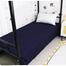 Comfort Single Size Solid Colour Bed Sheet For Hostel image