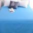 Comfort House Sky Blue Colour King Size Bed Sheet With Pillow Cover image